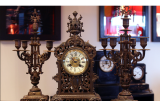 Antike französische Kaminuhren