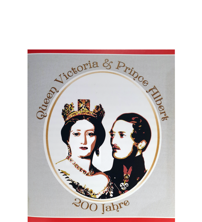 200. Geburtstag von Königin Victoria & Prinz Albert von Sachsen Coburg Gotha